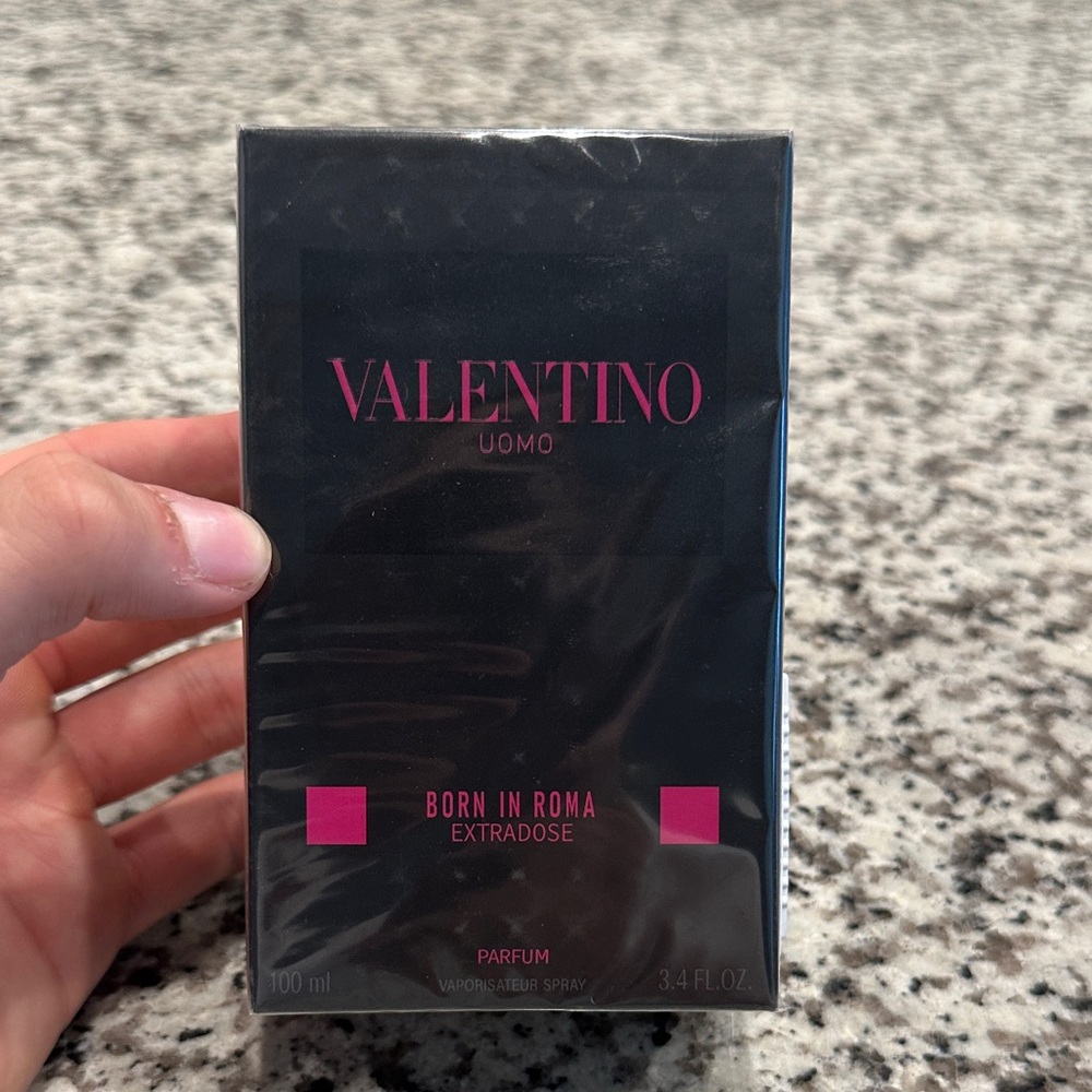 Valentino Uomo Born in Roma Extradose Parfum with receipt and in wrapper.